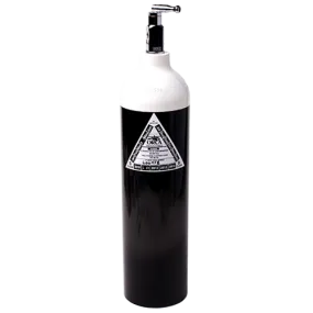 10L Oxygen Cylinder Only - Pin Index Valve
