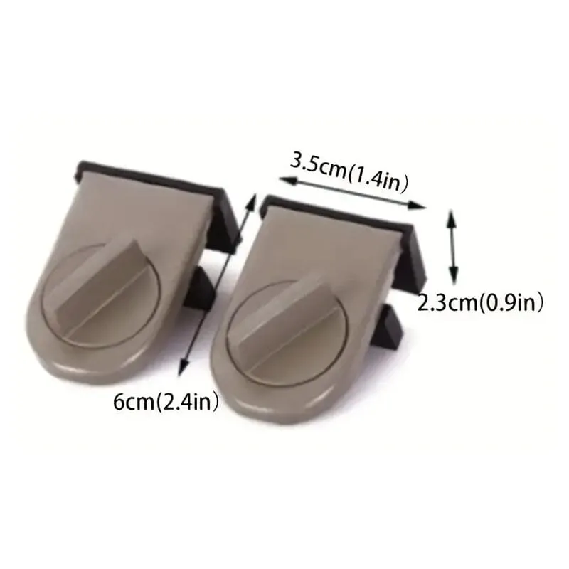 2-Pieces: Aluminium Alloy Sliding Door and Window Locks
