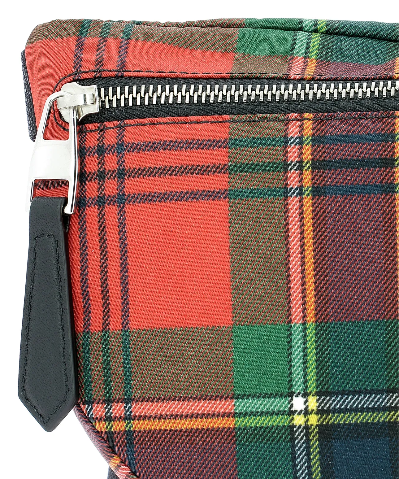Alexander McQueen Checked Belt Bag