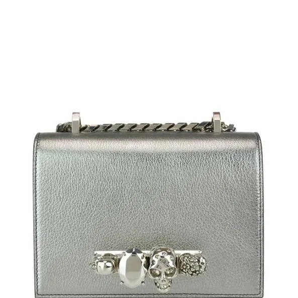 Alexander McQueen Skull Embellished Shoulder Bag