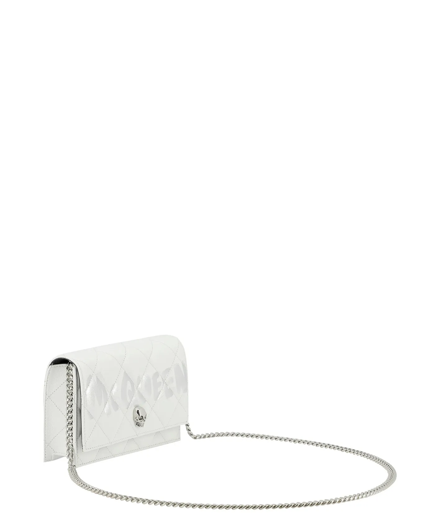 Alexander McQueen Skull Quilted Crossbody Bag