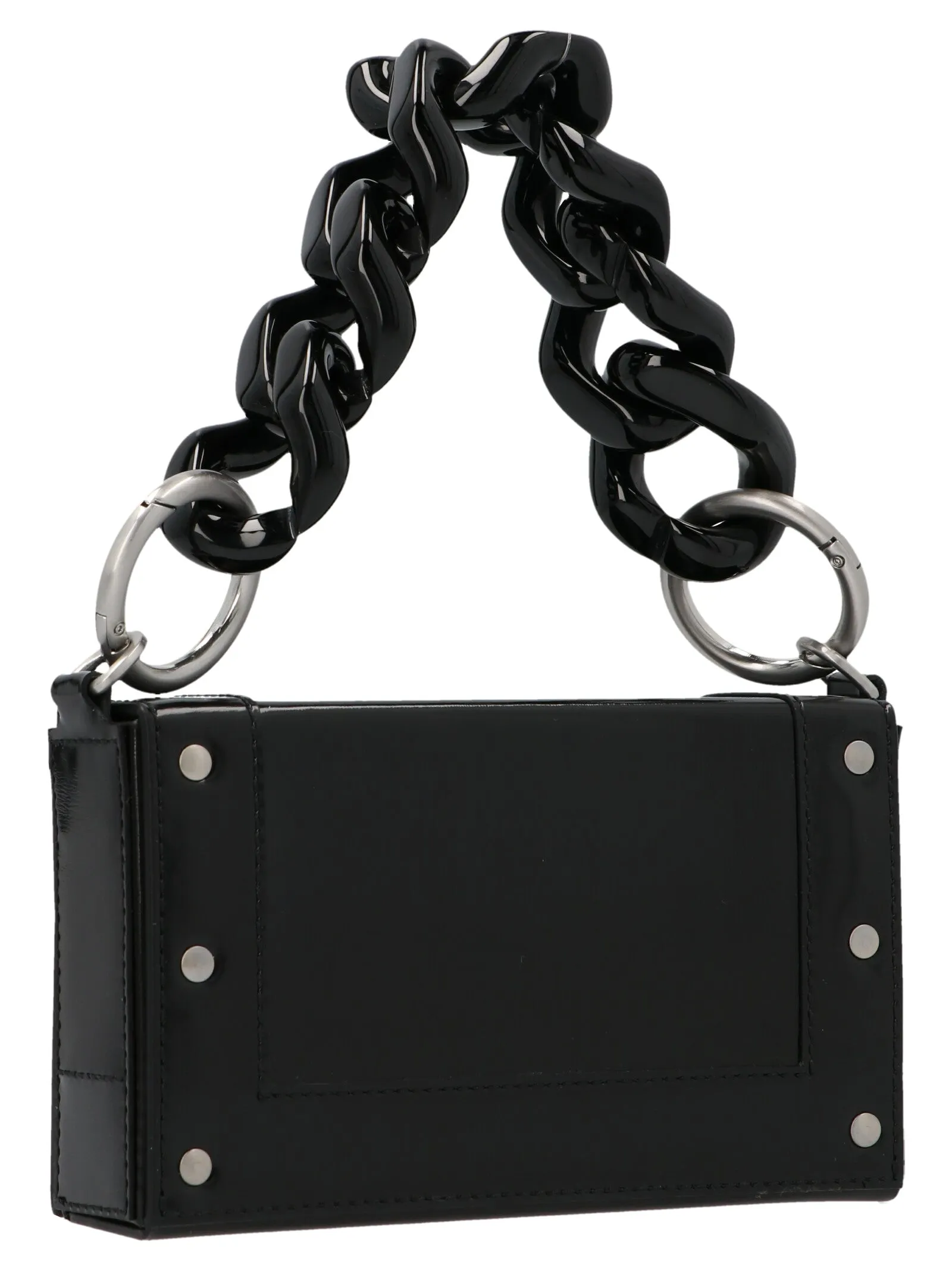 AMI Ami De Coeur Box Chain Tote Bag