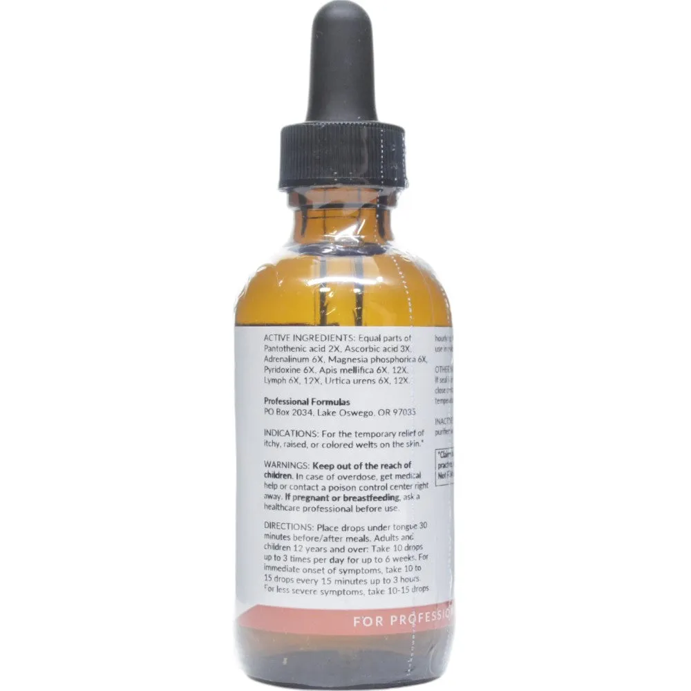 Anti-Hives Drops 2 oz by Professional Formulas