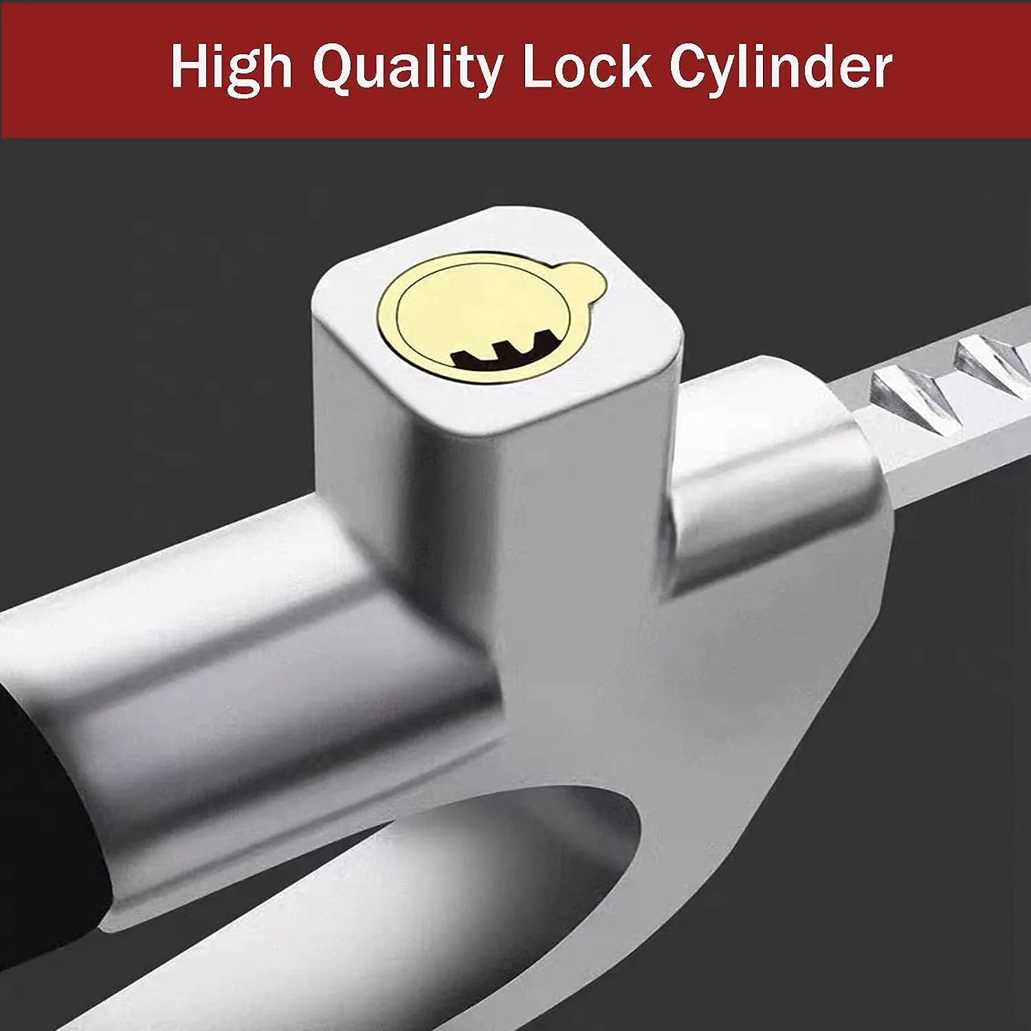 Anti-Theft Lock Device Adjustable Double Hook