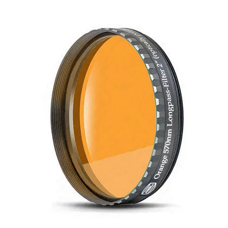 Baader Planetarium 2" Orange Eyepiece Filter - 570 nm Longpass - FCFO-2