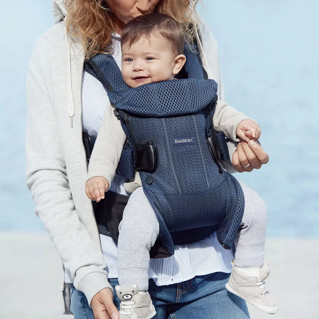 Baby Carrier One Air - Anthracite Leopard 3D Mesh