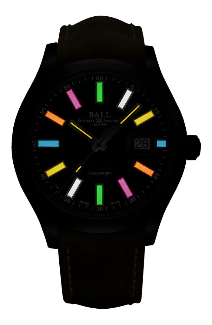 Ball Engineer II Rainbow - NM2028C-L28CJ-BK