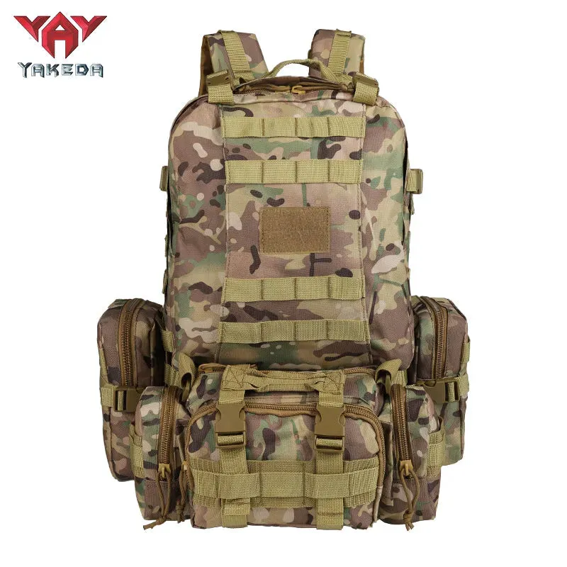 BK-2437 YAKEDA Tactical Backpack Military Fan CS Training Bag