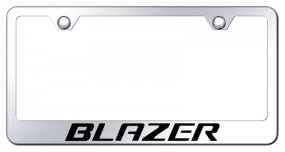 Blazer Stainless Steel Frame - Laser Etched Mirrored