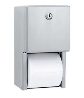 Bobrick B-2888 Surface-Mounted Multi-Roll Toilet Tissue Dispenser