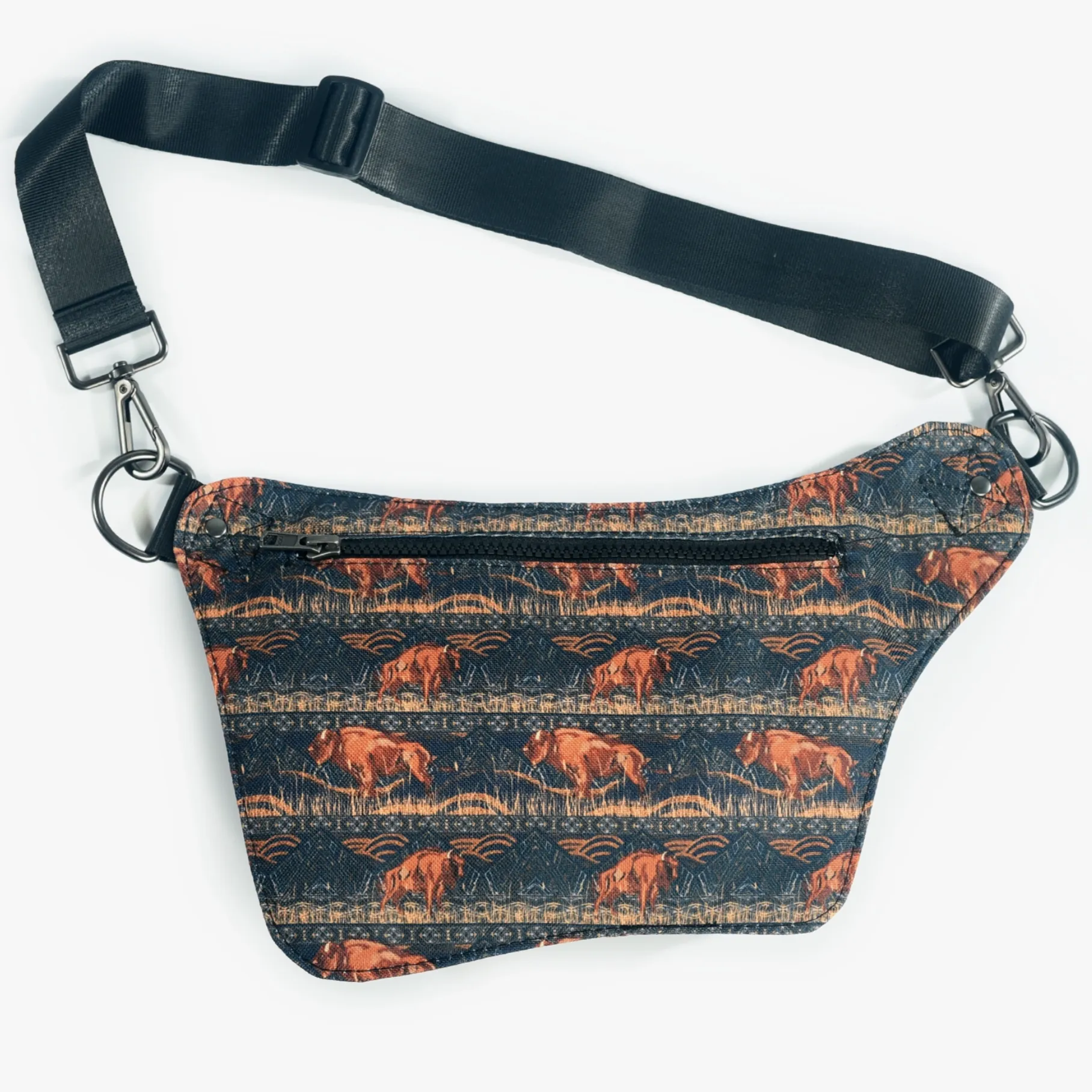 Born To Roam Bison Hip Bag