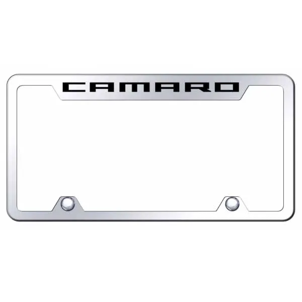 Camaro Steel Truck Cut-Out Frame - Laser Etched Mirrored