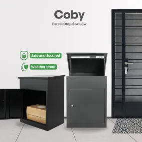 Coby Low Outdoor Lockable Parcel Drop Box CP02
