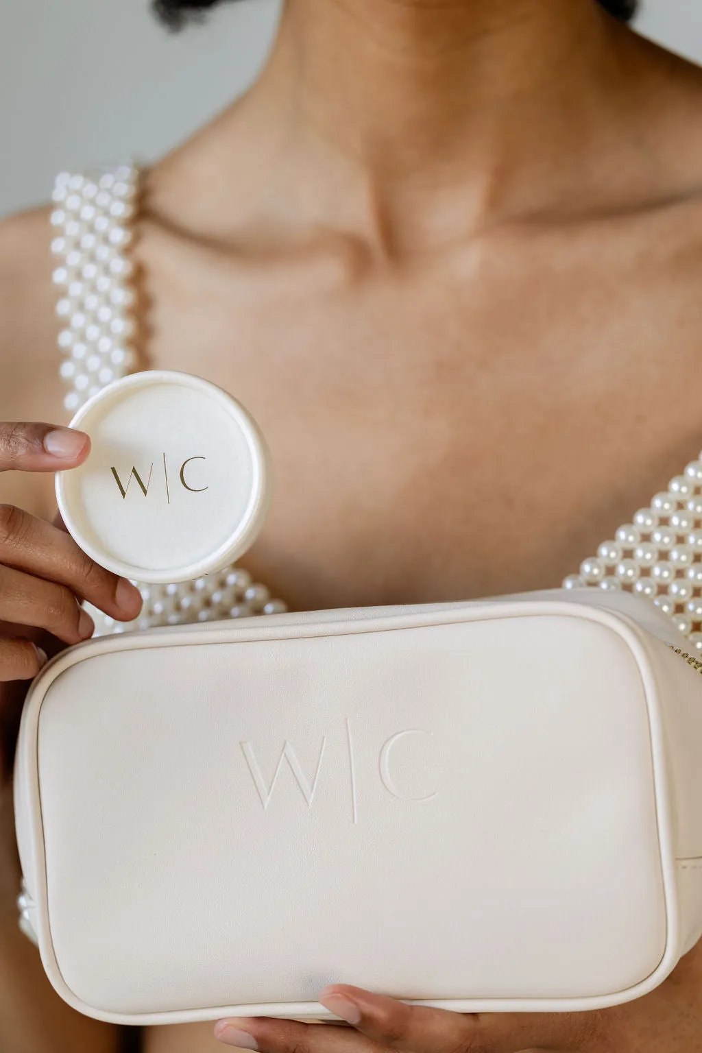 Cosmetic Bag (PEARL) - Large
