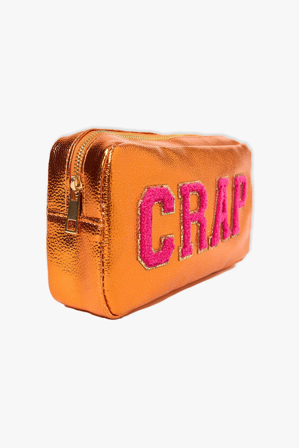 Crap Cosmetic Bag - Orange