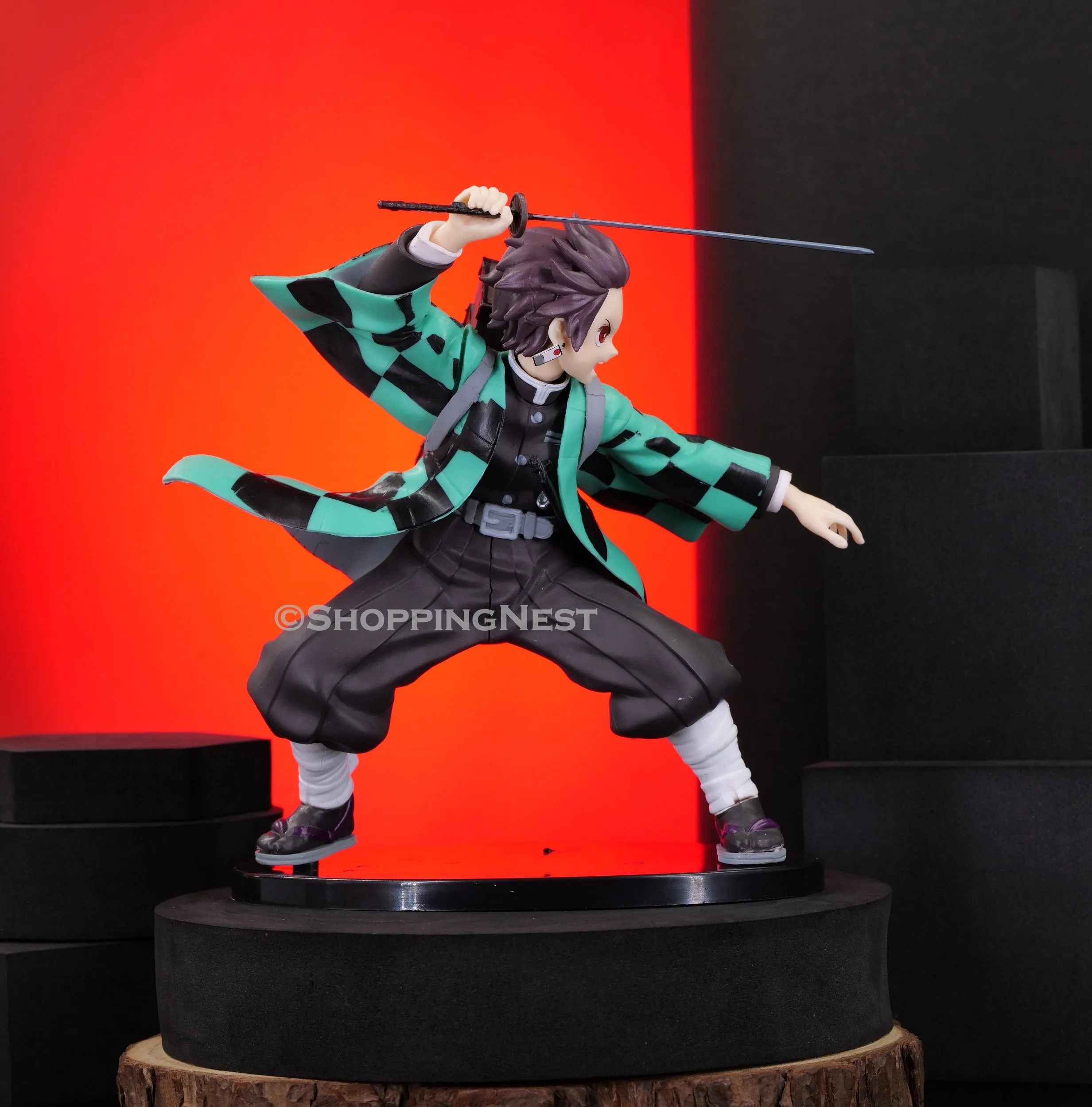 Demon Slayer: Kimetsu no Yaiba Kamado Tanjirou Backpack Ver. PVC Figure