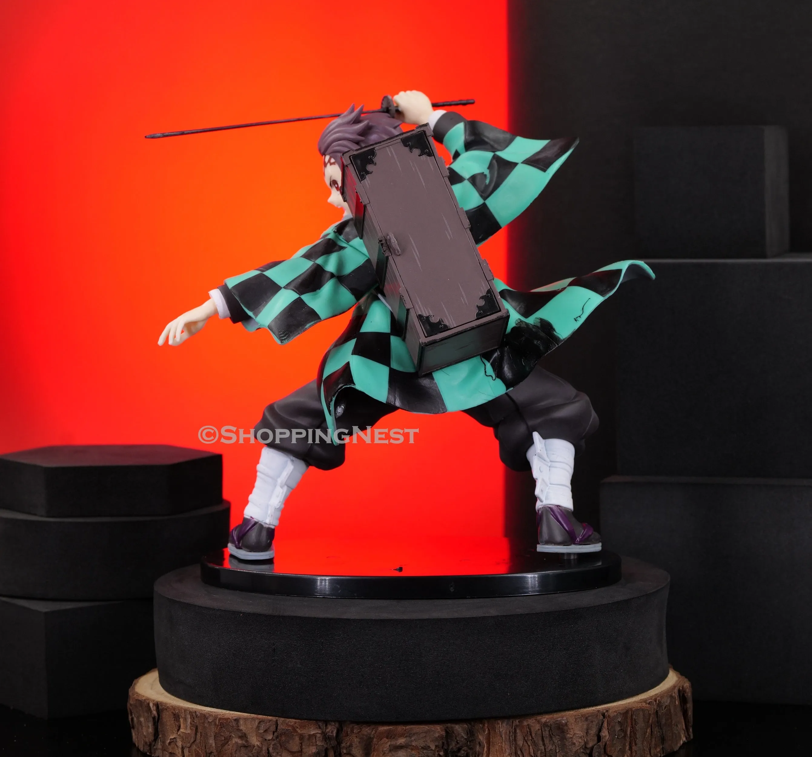 Demon Slayer: Kimetsu no Yaiba Kamado Tanjirou Backpack Ver. PVC Figure