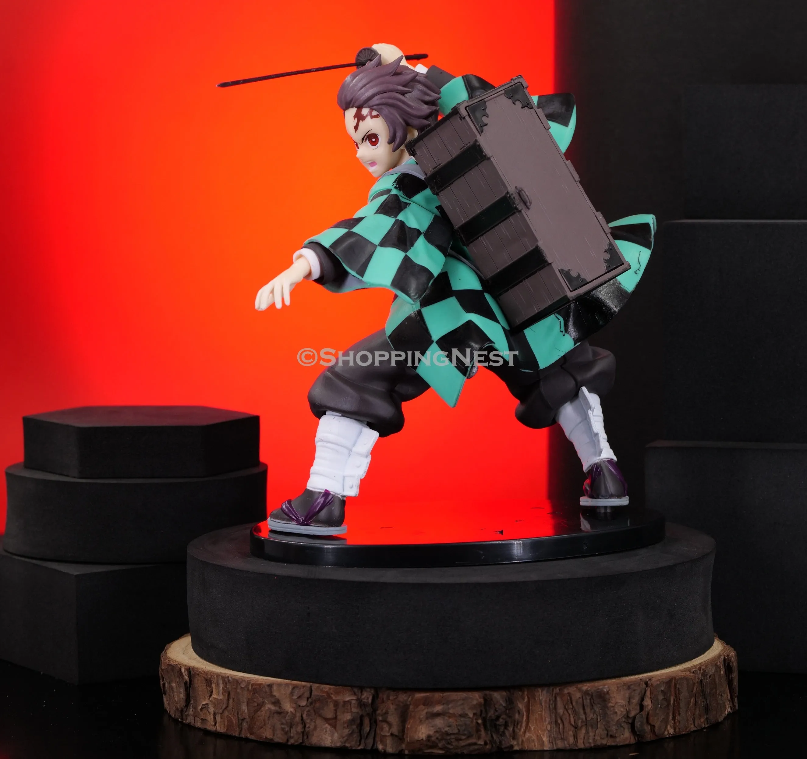 Demon Slayer: Kimetsu no Yaiba Kamado Tanjirou Backpack Ver. PVC Figure