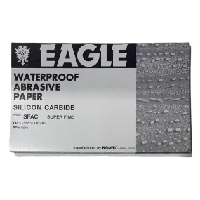 Eagle Silicon Carbide Waterproof Sanding Half Sheets 9in. x 5.5in.