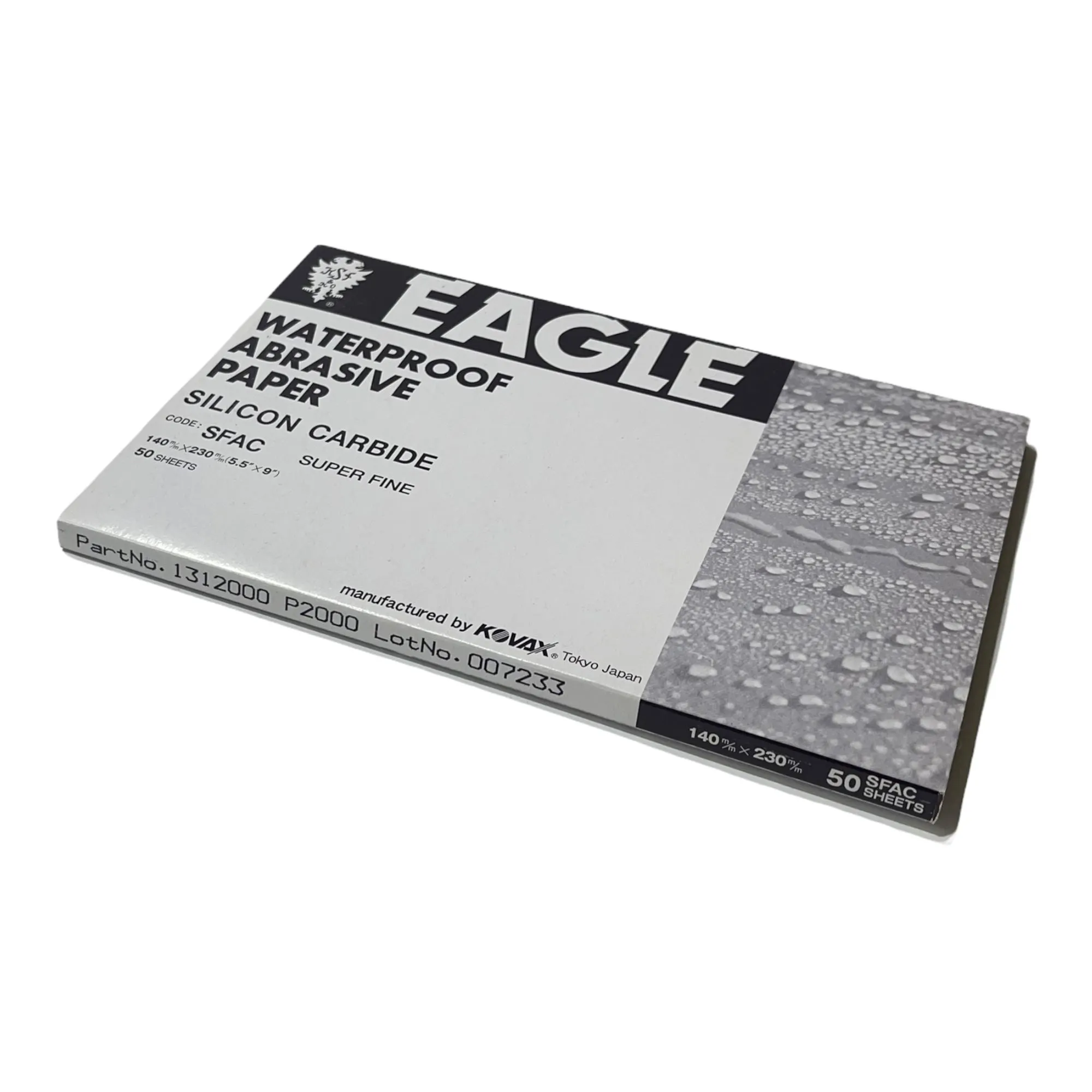 Eagle Silicon Carbide Waterproof Sanding Half Sheets 9in. x 5.5in.