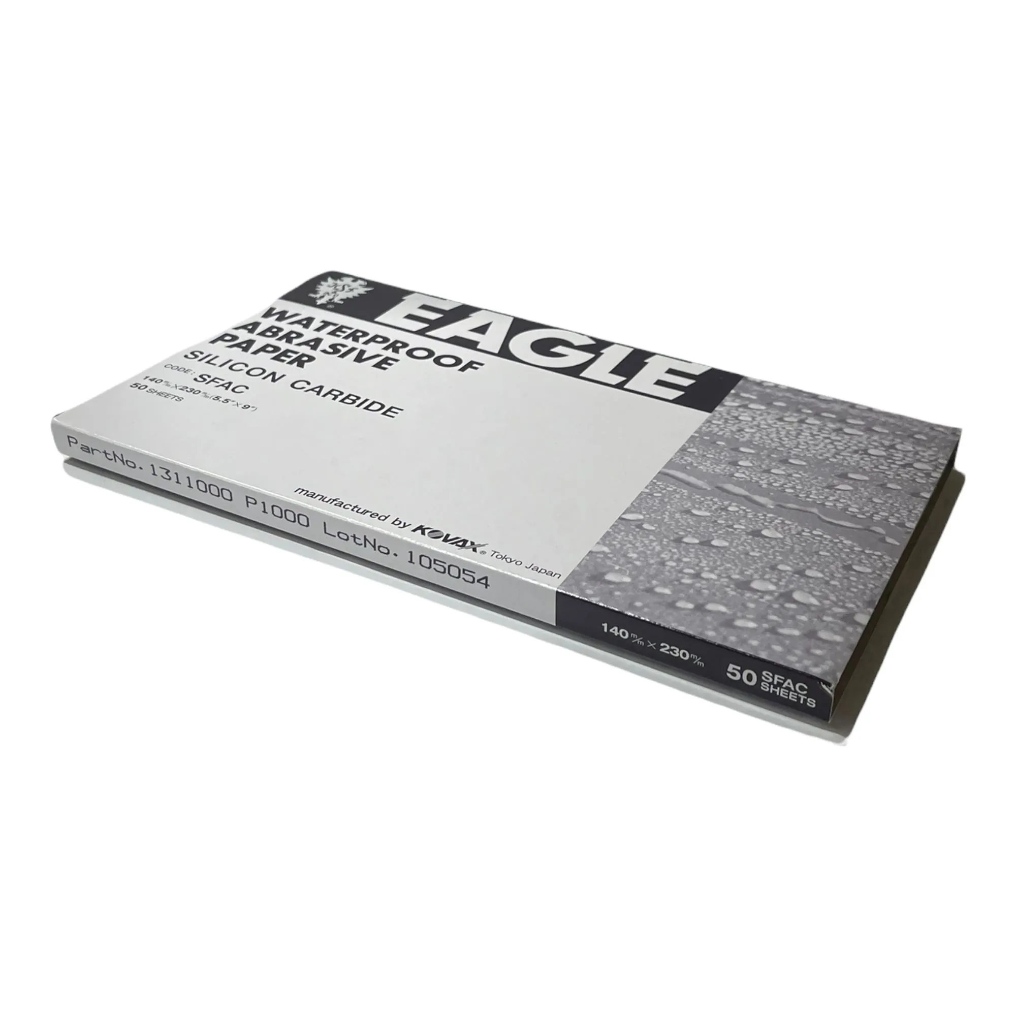 Eagle Silicon Carbide Waterproof Sanding Half Sheets 9in. x 5.5in.