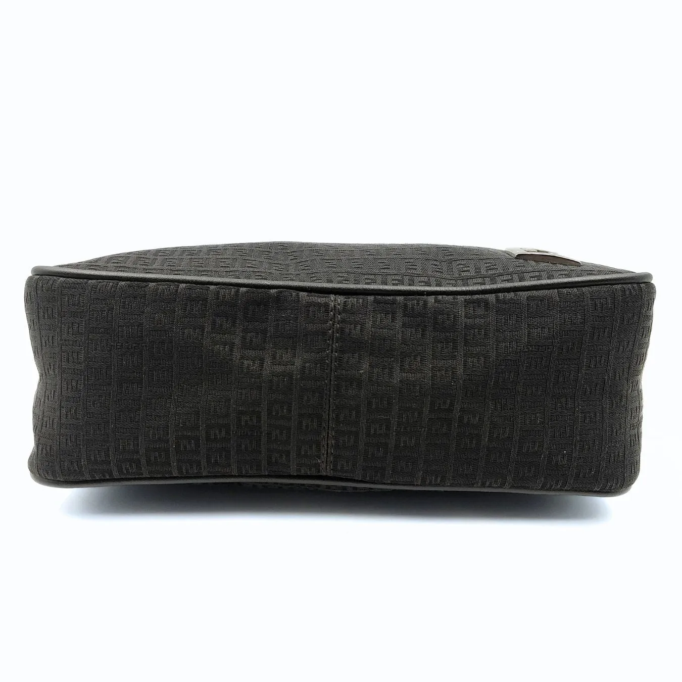 Fendi Fendi handbag in black Zucchino canvas - '10s