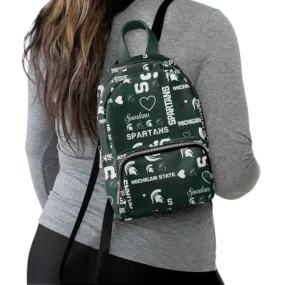 FOCO Michigan State Spartans Logo Love Mini Backpack