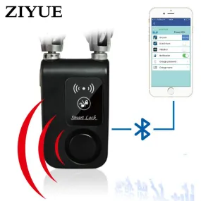 Free Shipping  Bicycle Lock Waterproof Bluetooth Intelligent Anti-theft Lock Cut Mountain Bike Steel Chain