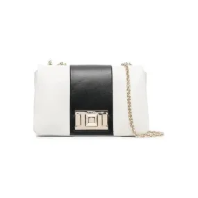 Furla Lulu Mini Crossbody - Black, White and Gold
