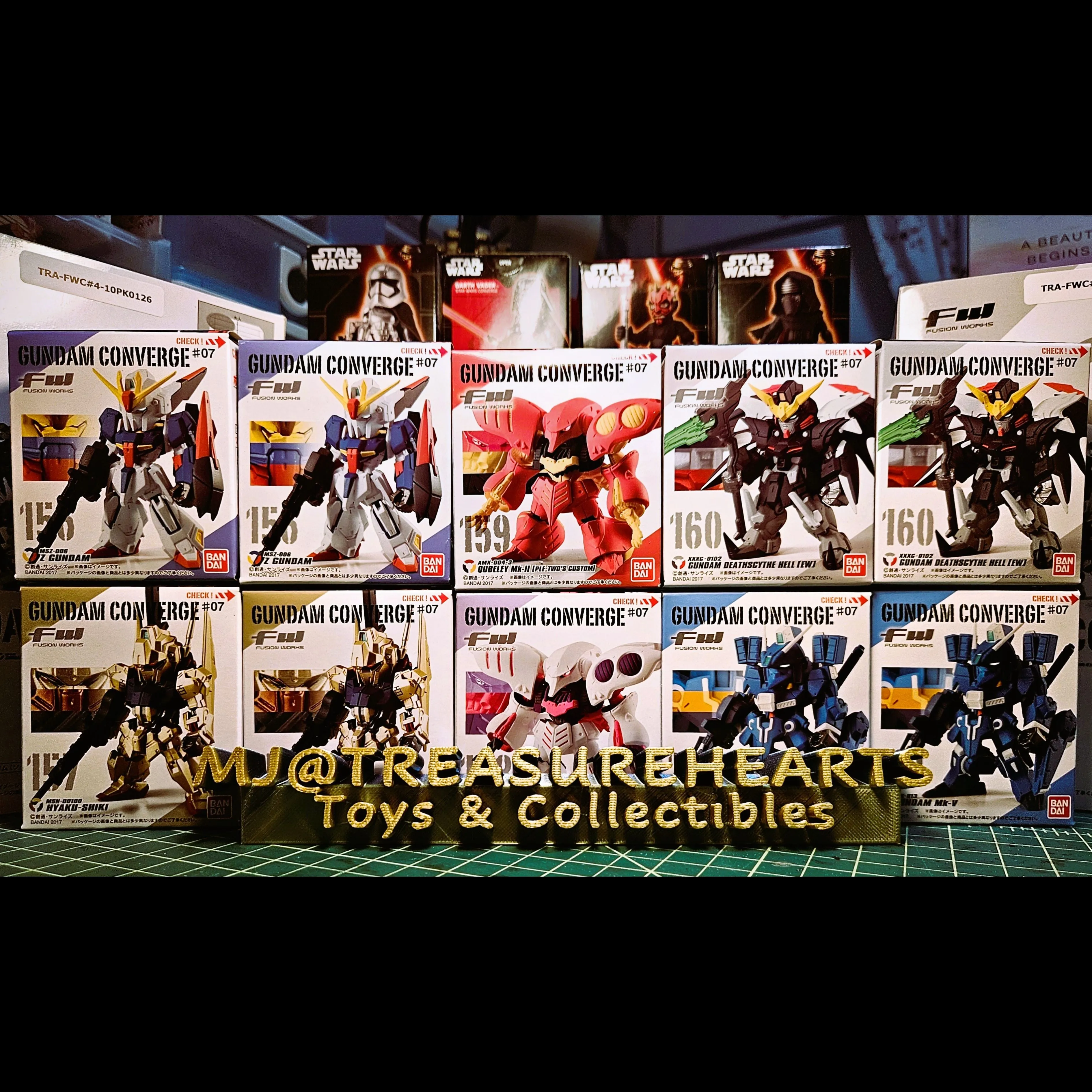 FW Gundam Converge #07 10Pack BOX