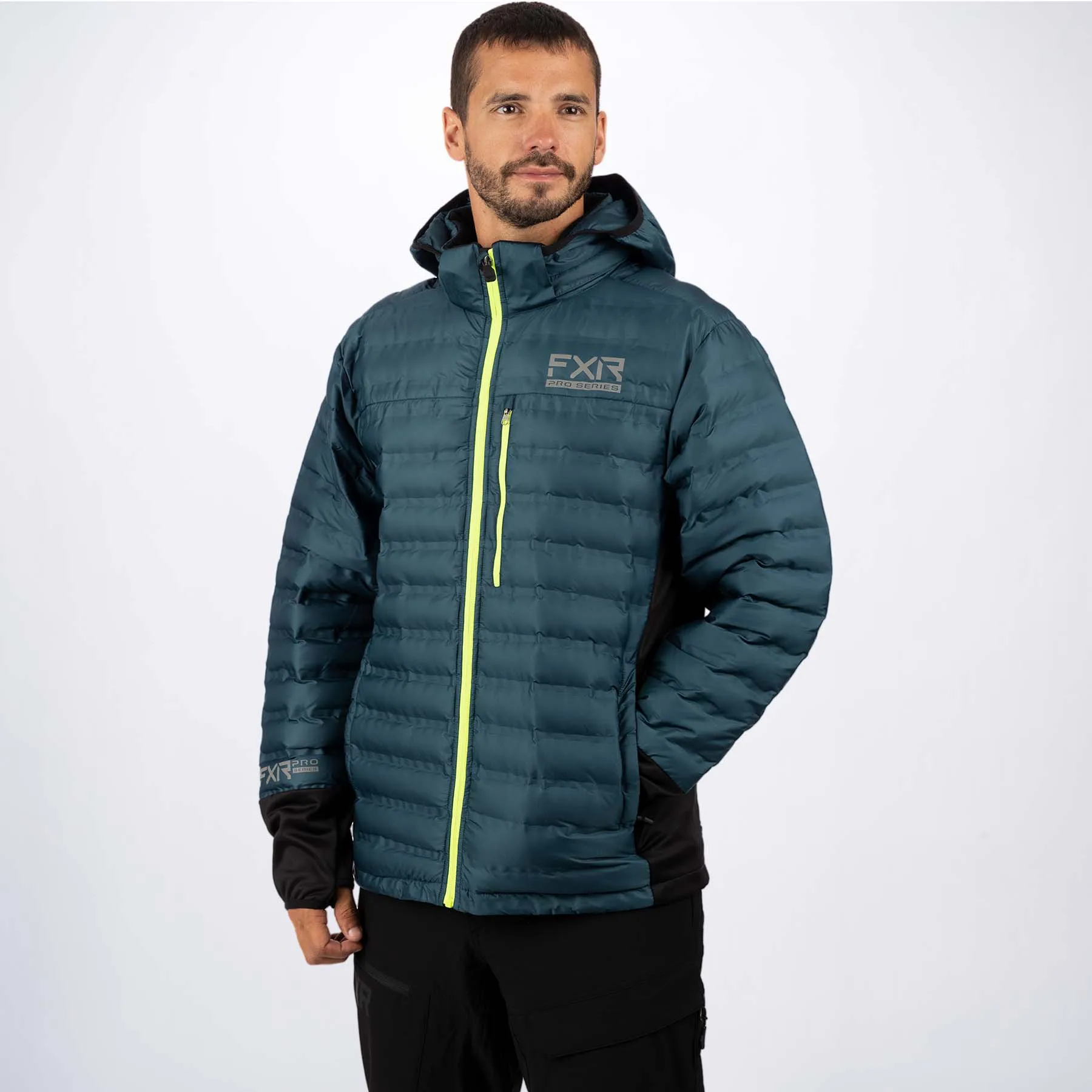 FXR Men's Podium Hybrid Quilted Hoodie