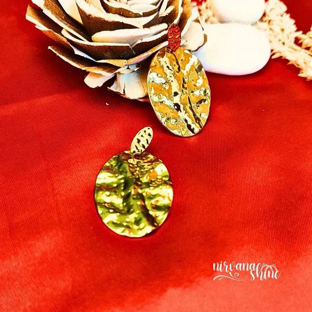 Golden Waves Earrings