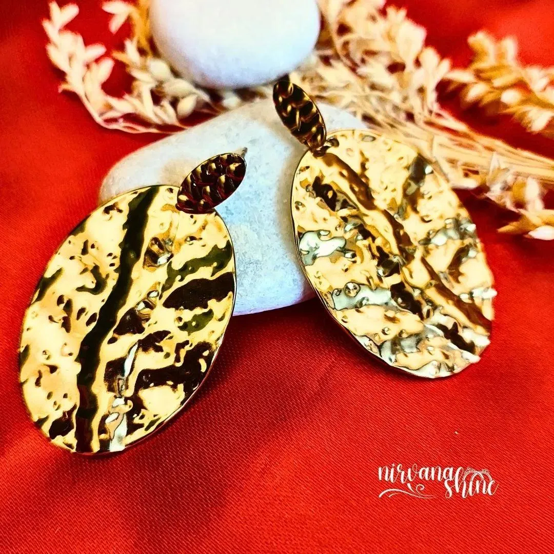 Golden Waves Earrings
