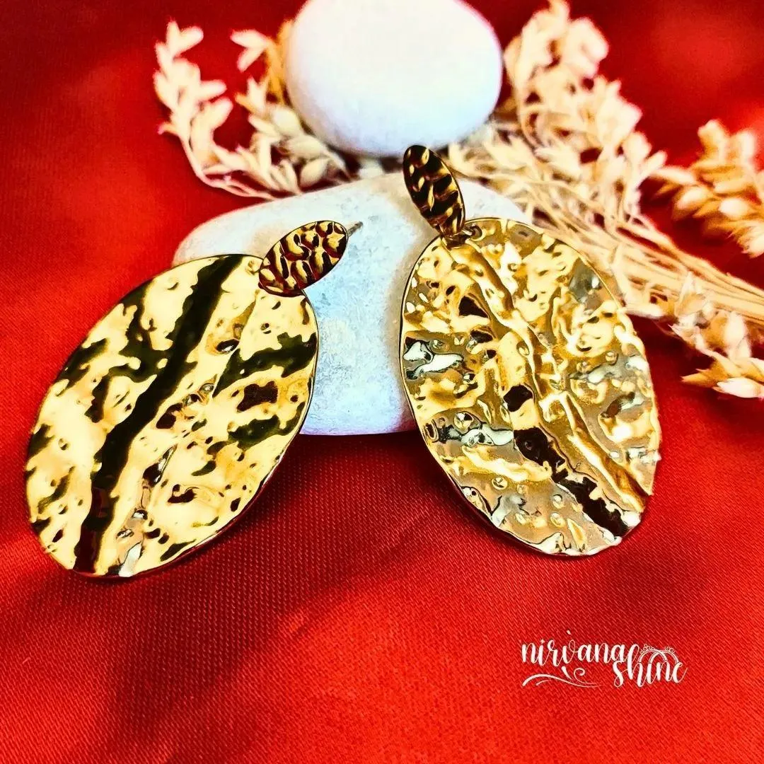 Golden Waves Earrings