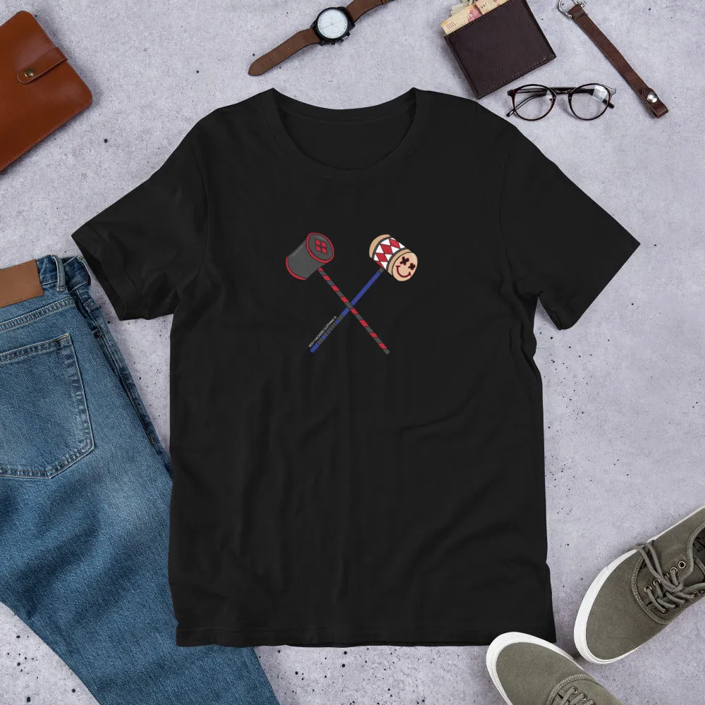 Harley Quinn Mallets Unisex T-shirt