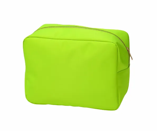 Large Nylon Zip Cosmetic Bag