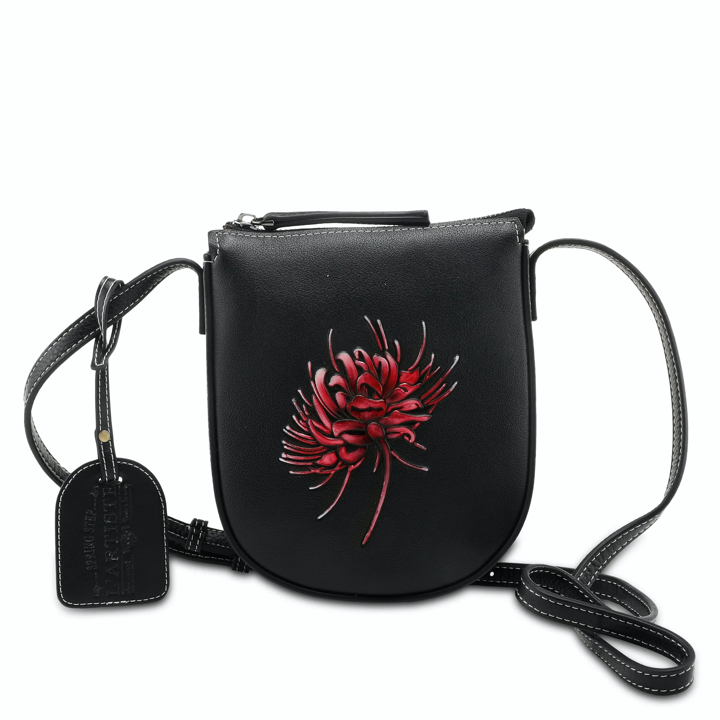 L'Artiste Leather Handbag SPIDERMUM