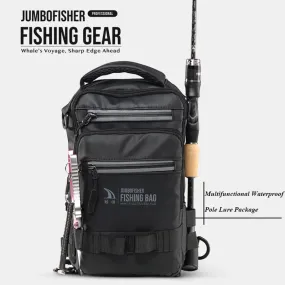 Lightweight tactical fishing gear backpack
