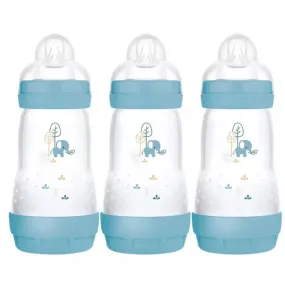 MAM Anti-Colic Bottles 260ml 3pk 3 Colours