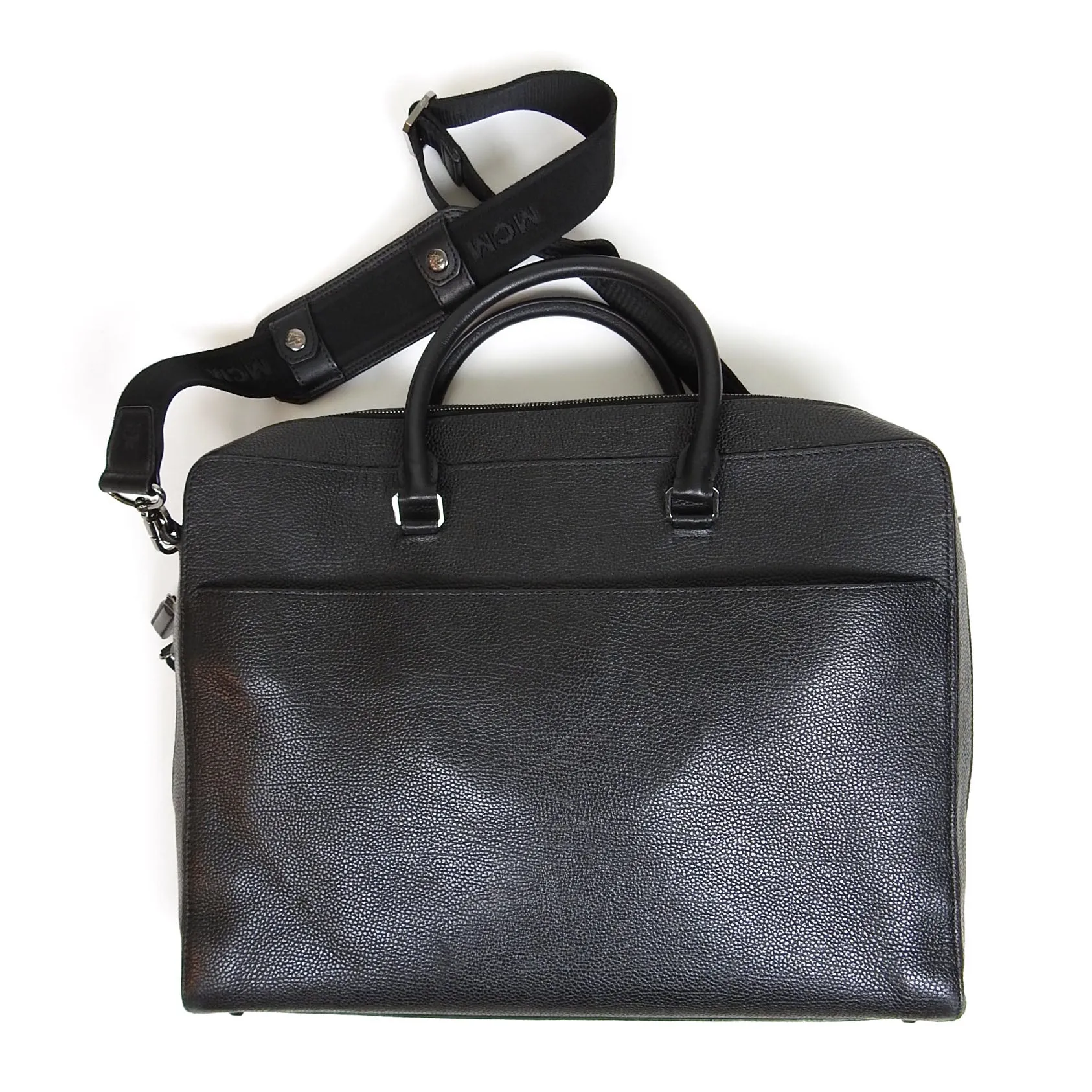 MCM Leather Briefcase