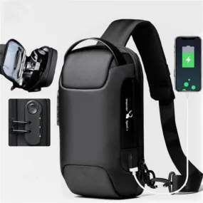 Men Sling Backpack Cross Body Shoulder Chest Bag Anti-theft Travel Motorcycle Rider Waterproof Oxford Male Messenger Bags