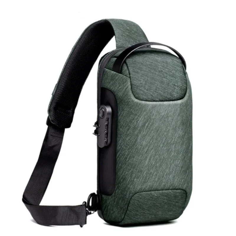 Men Sling Backpack Cross Body Shoulder Chest Bag Anti-theft Travel Motorcycle Rider Waterproof Oxford Male Messenger Bags
