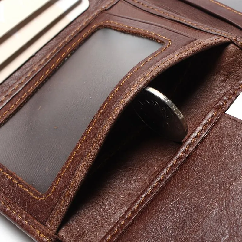Men's Vintage Anti-theft Slim Wallet