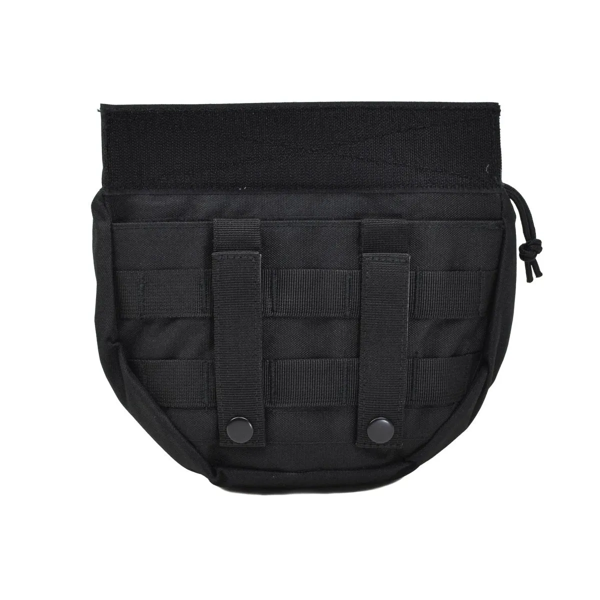 MIL-TEC Dropdown pouch small tactical utility bag front panel molle type black