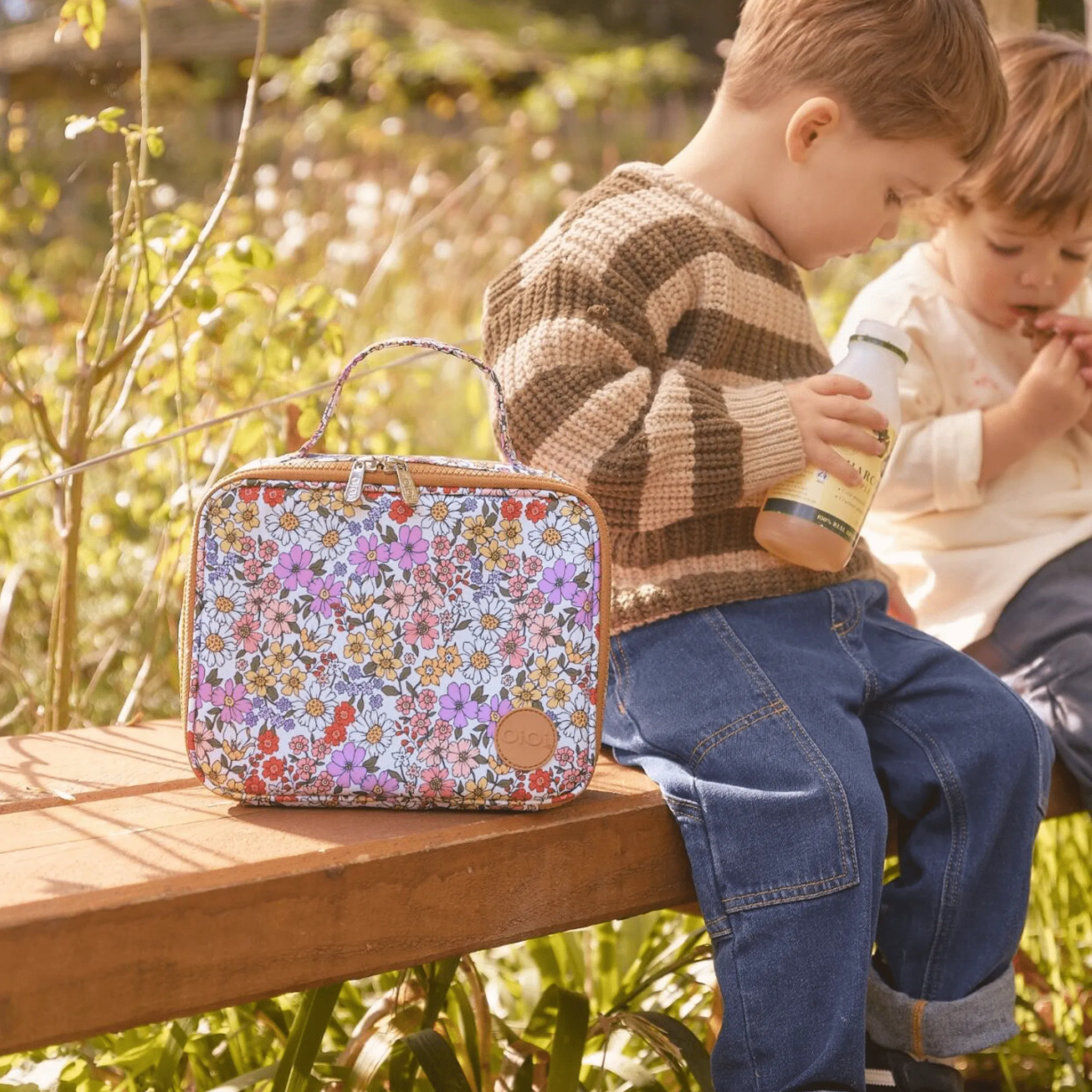 Mini Insulated Lunch Bag/Pumping Bag - Daisy
