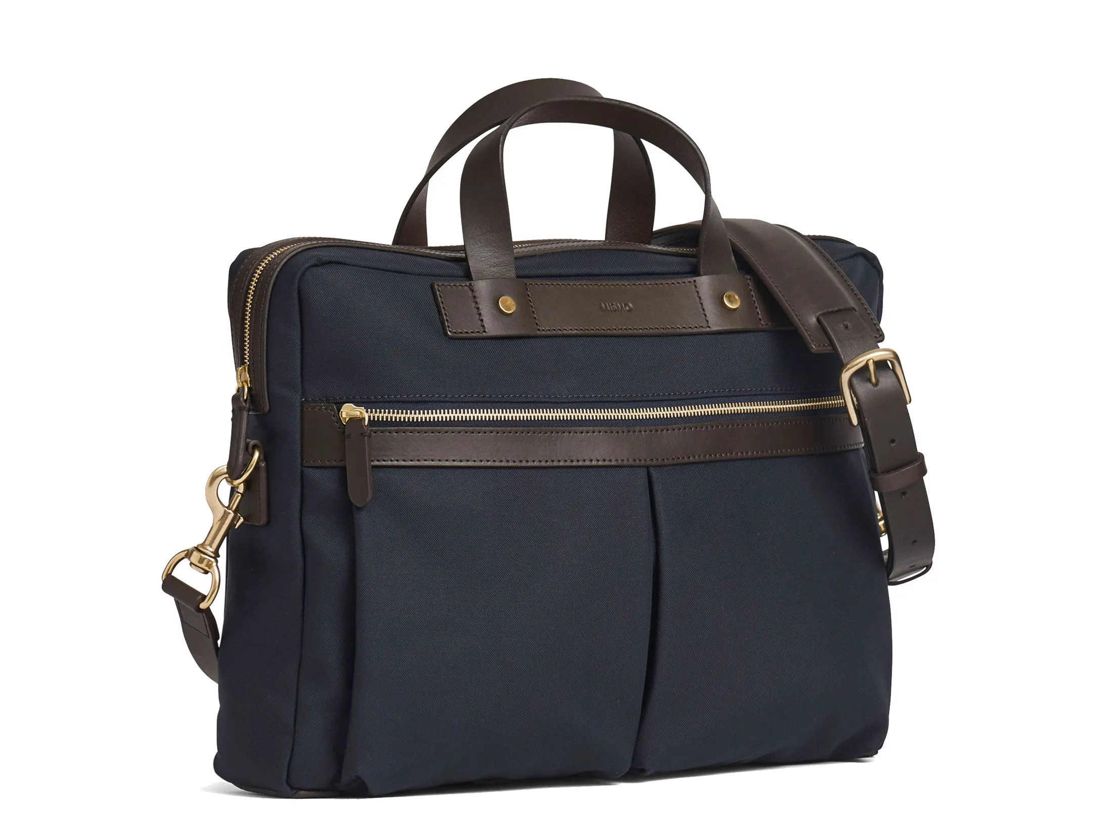 Mismo M/S Office - Navy / Dark Brown