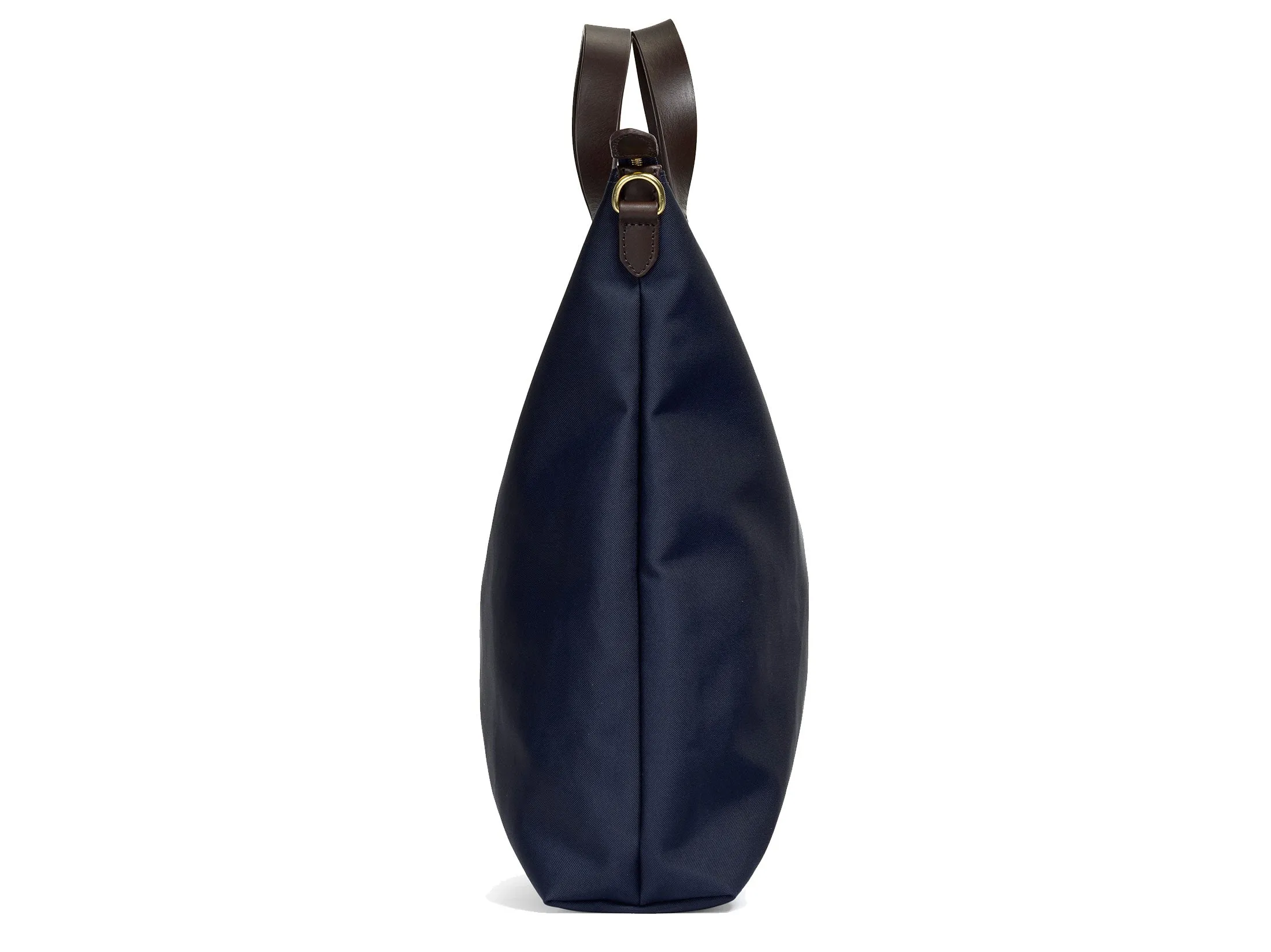 Mismo M/S Shopper - Navy / Dark Brown