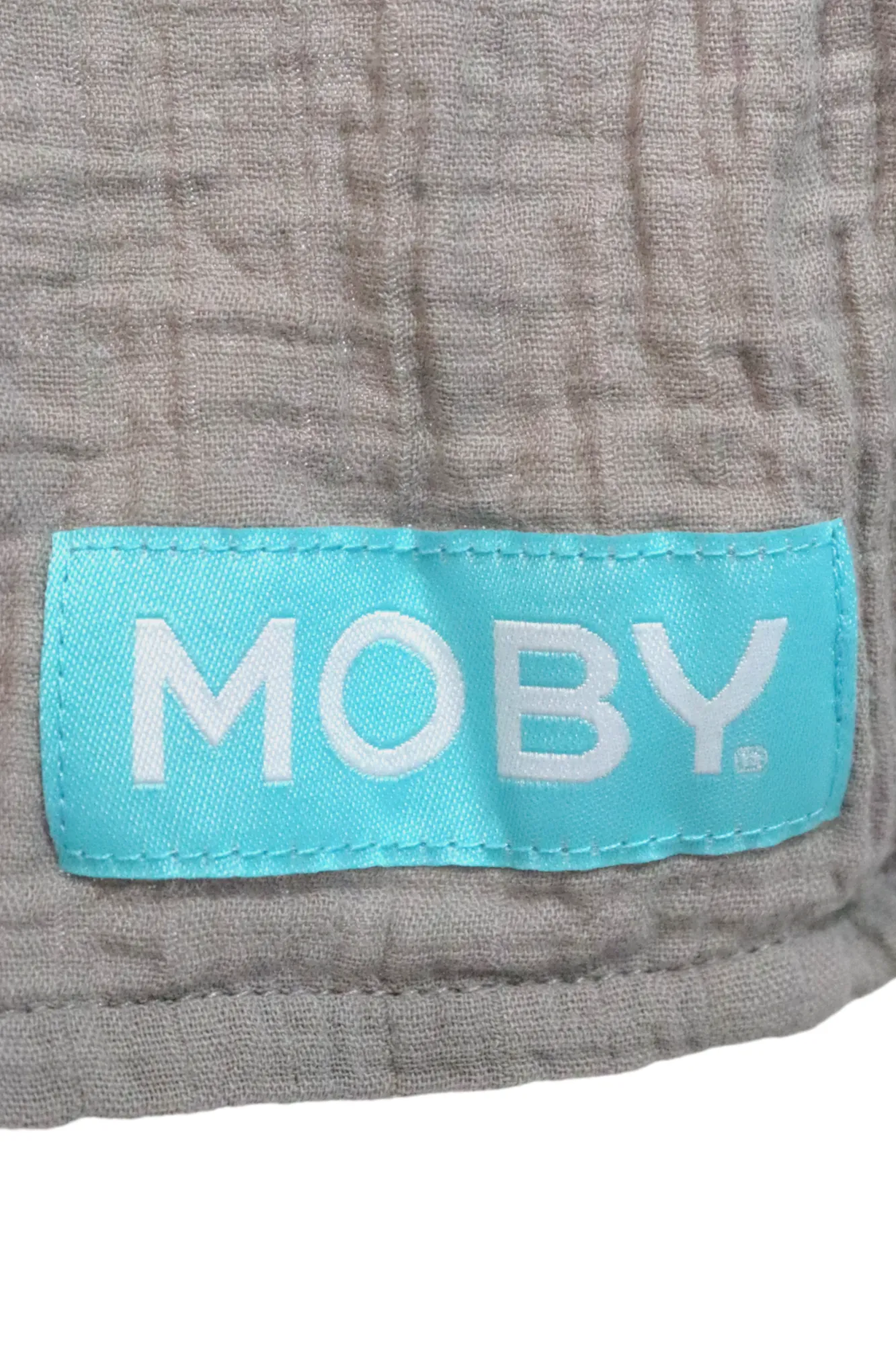 Moby Ring Sling Carrier  - Double Gauze - Pewter
