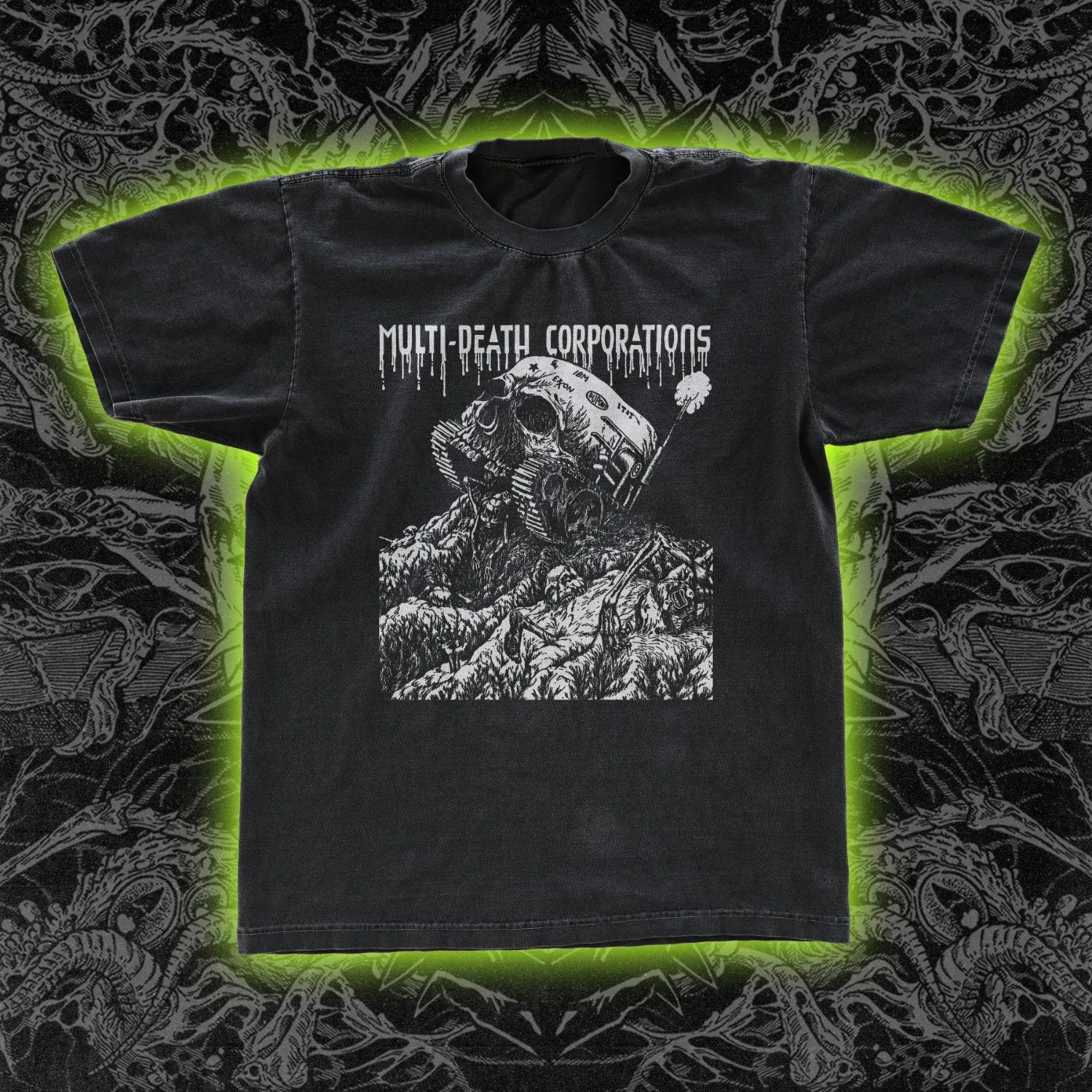 Multi Death Corporations Classic Tee