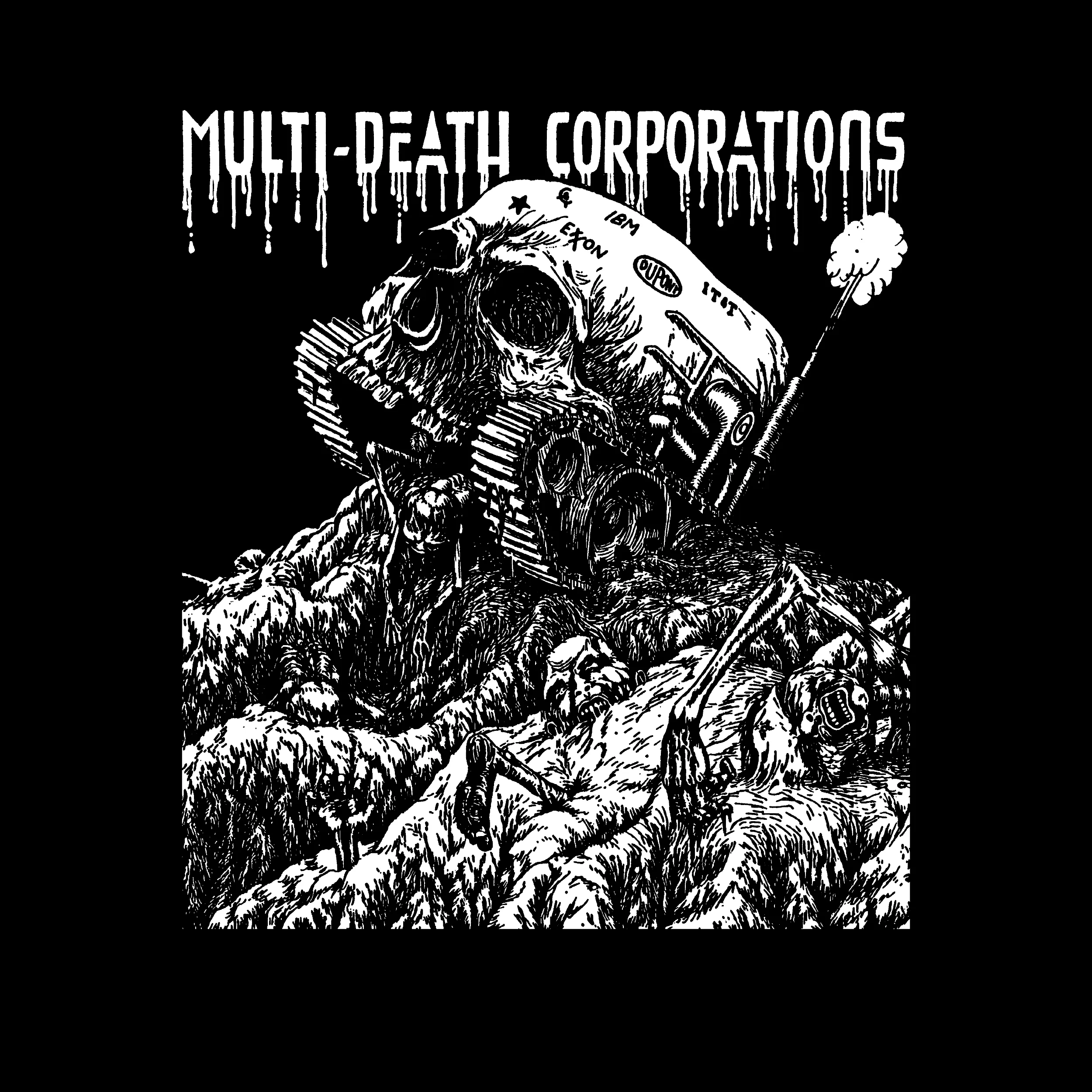 Multi Death Corporations Classic Tee